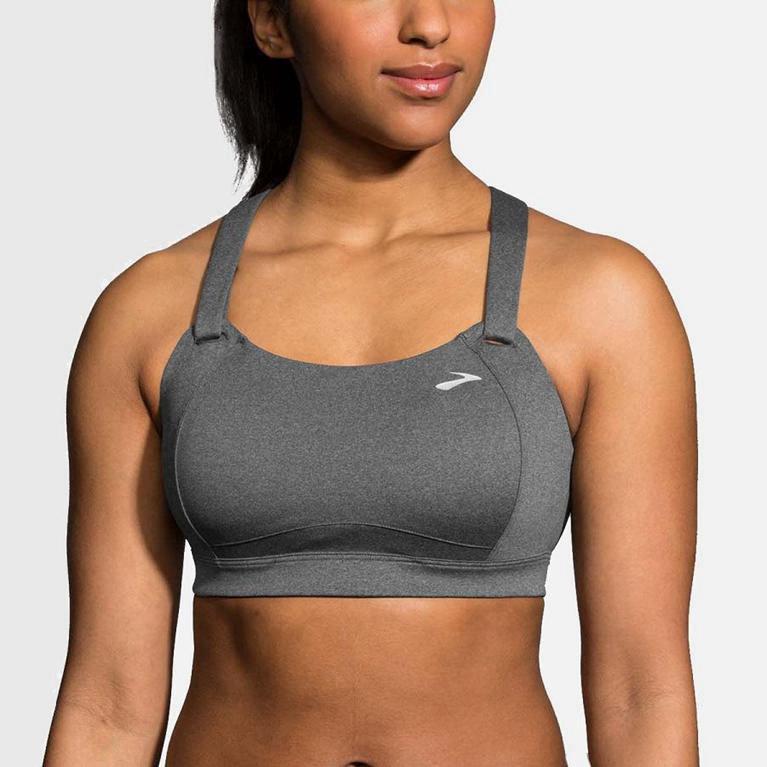 Brooks Juno Sports - Run Bra Mujer - Gris (LA8796201)